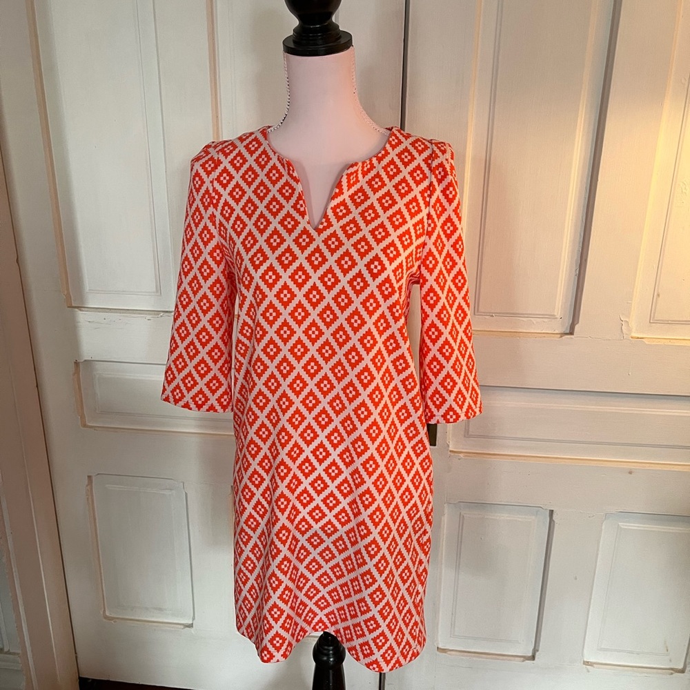 Most adorable retro mini-dress in the history of mod! 70s vibes! NWOT